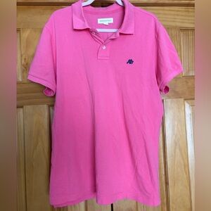 Aeropostale Bright Pink Polo Shirt